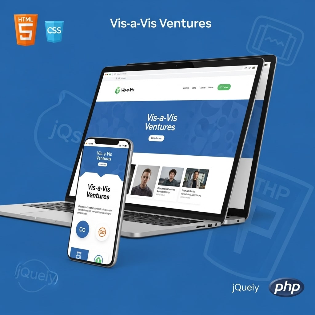 Multilingual Startup Company Builder Landing Page | HTML, CSS, jQuery, PHP Frontend