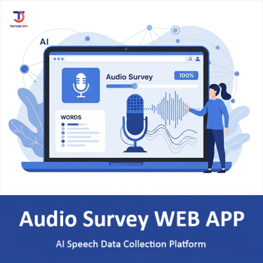 Audio Survey Application for AI Speech Data Collection