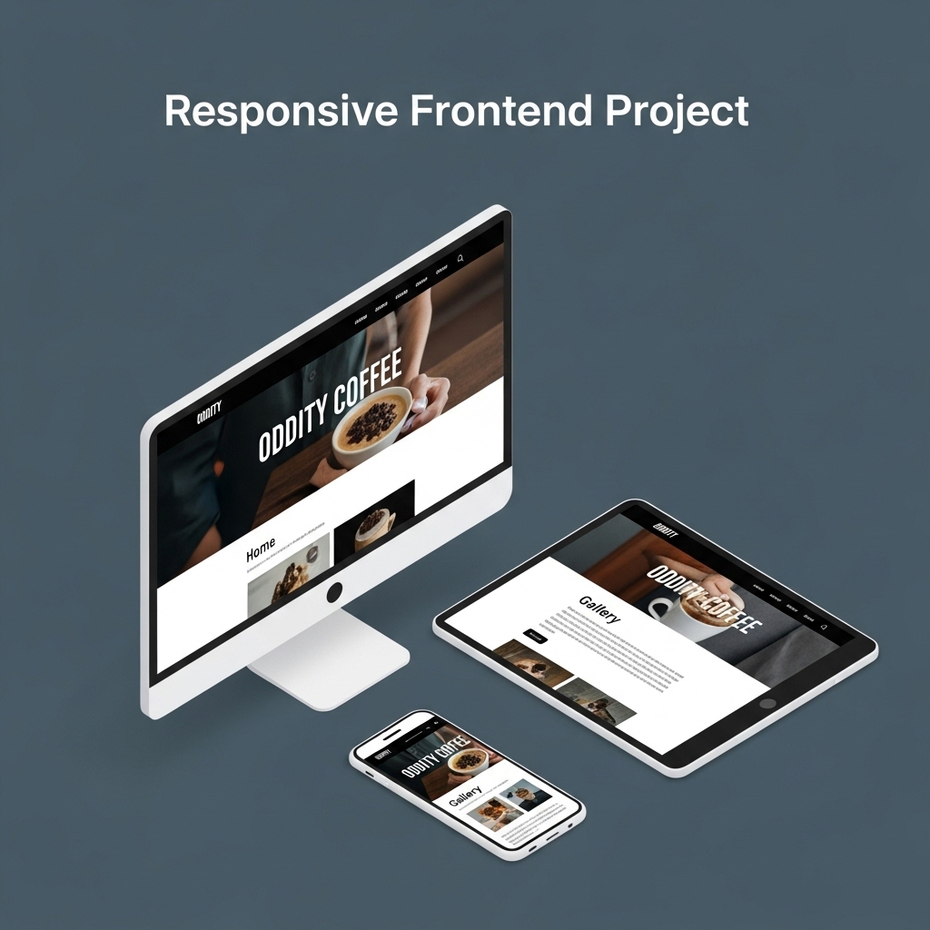 Oddity Coffee - A Modern Coffee Shop Website
