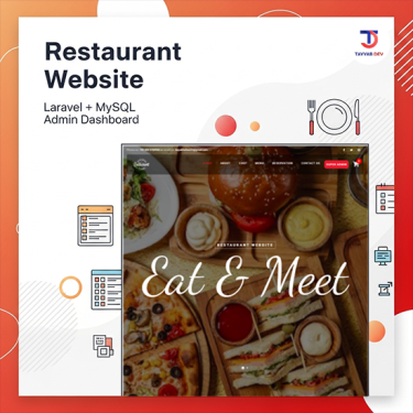 Restaurant Website with Admin Dashboard