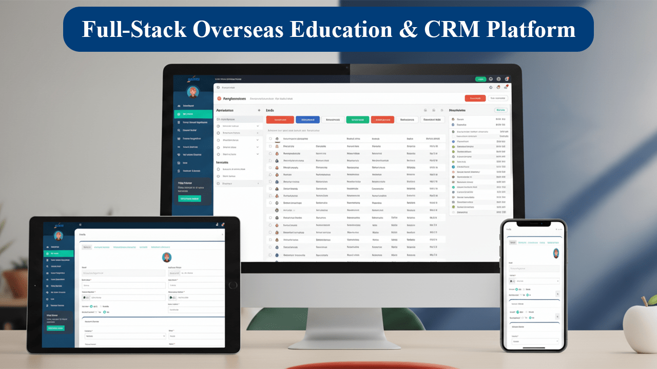 Find Course: Full-Stack Overseas Education & CRM Platform | Laravel, PHP, MySQL, RBAC, LMS